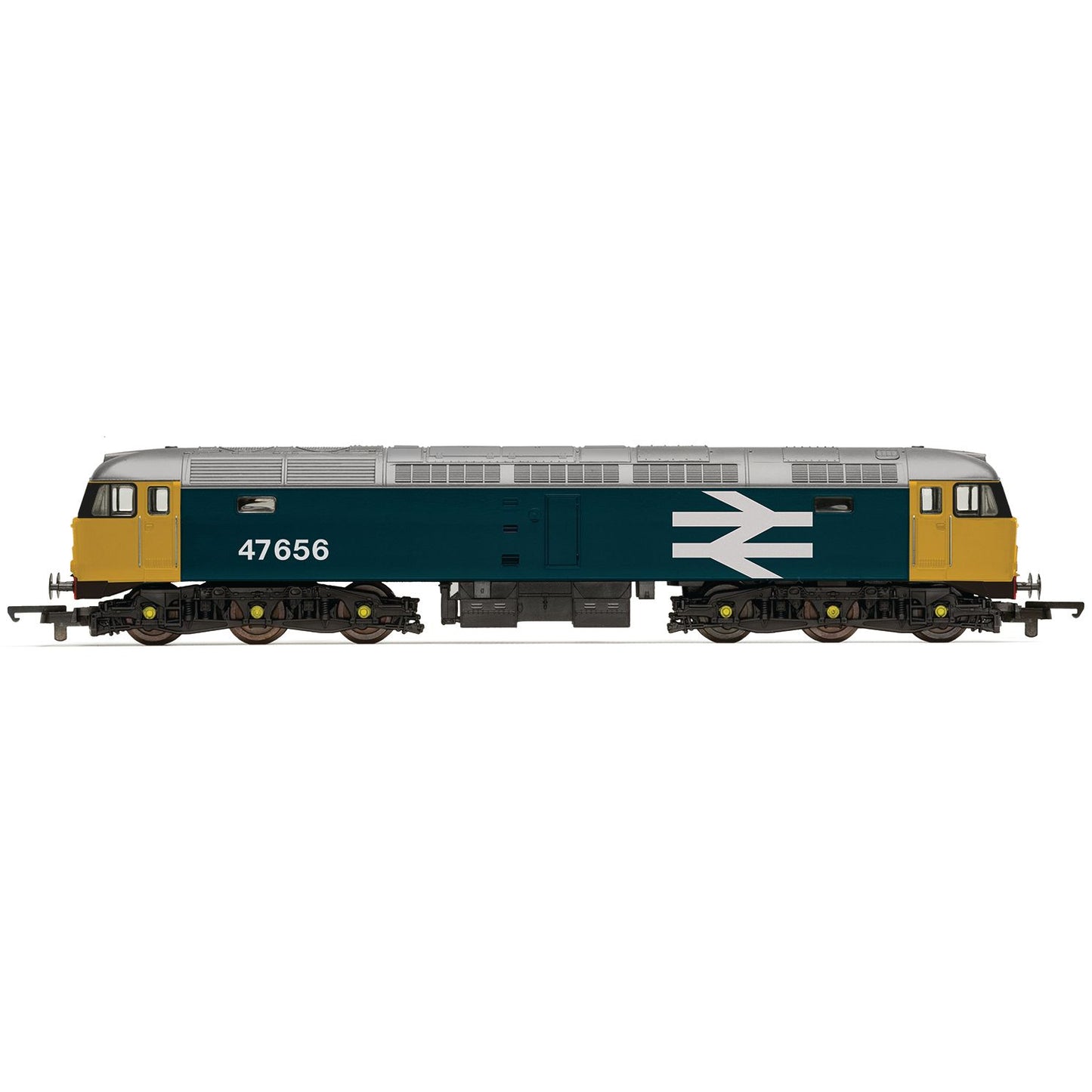 R30179 Hornby OO Scale RailRoad Plus BR, Class 47, Co-Co, 47656 - Era 7