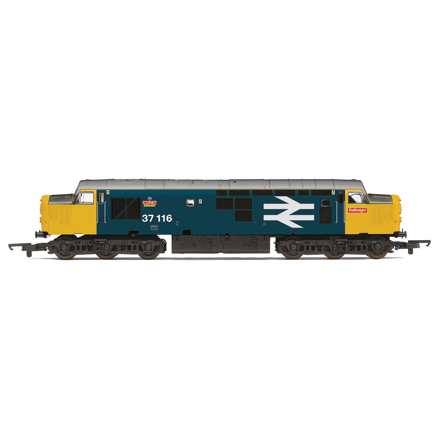 R30185 Hornby RailRoad Plus BR, Class 37, Co-Co, 37116 'Comet'- Era 8