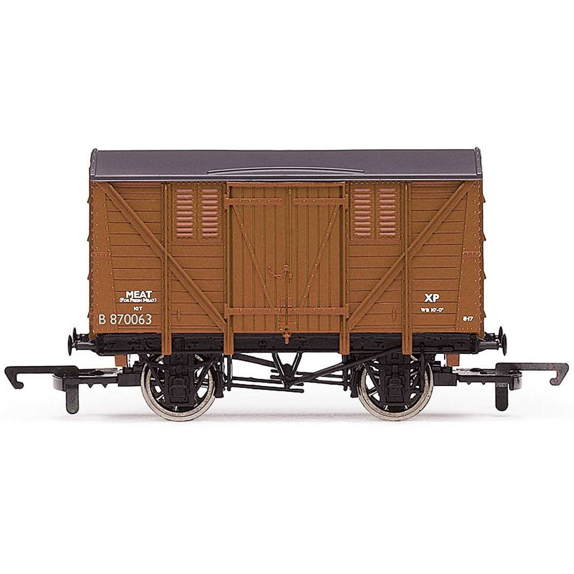 R60029 Hornby BR, 10T Quad Vent Meat Van - Era