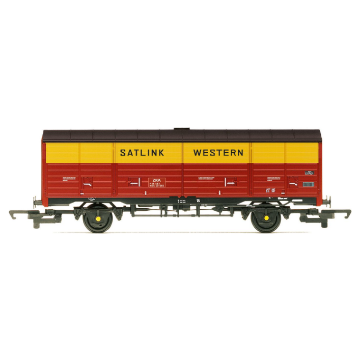 R60229 Hornby RailRoad Satlink Western, 45t ZRA Closed Van, KDC201003 - Era 8