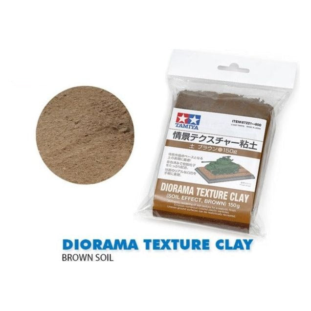 87221 Tamiya Texture Clay Soil Brown 150G