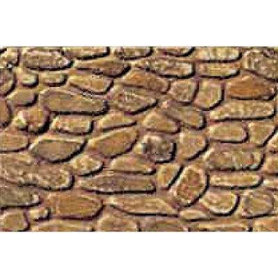97442 JTT Scenery Pattern Sheets, Field Stone, HO-scale (1:100) 2/pk