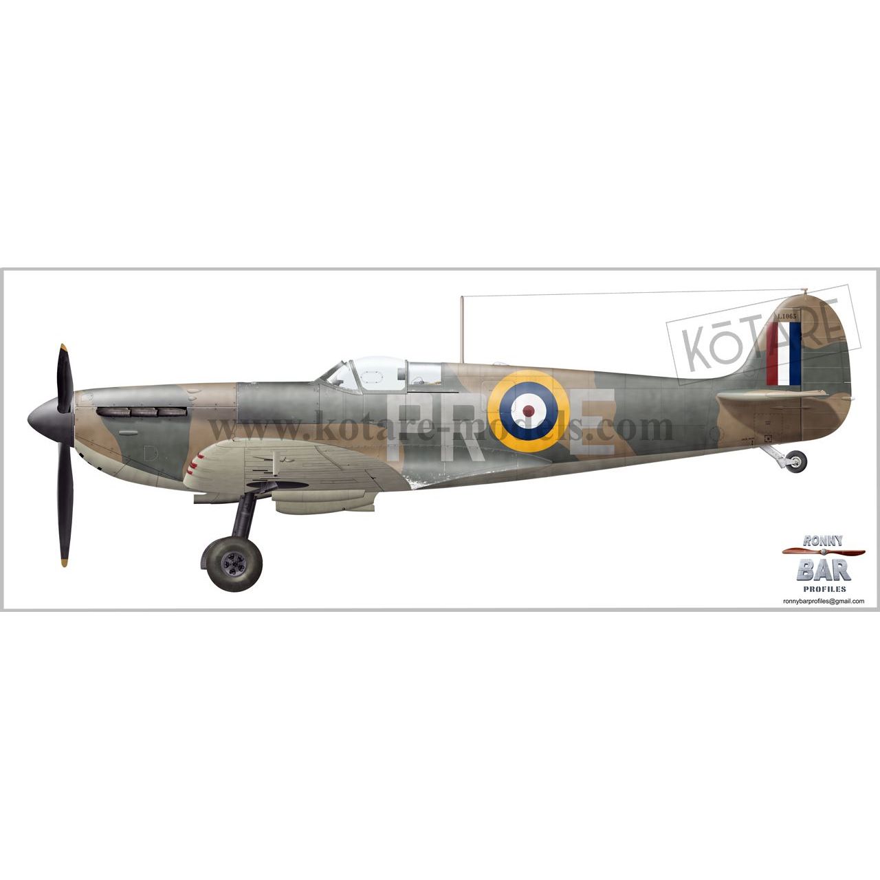 K32004 Kotare 1/32 Spitfire Mk.I (Early)
