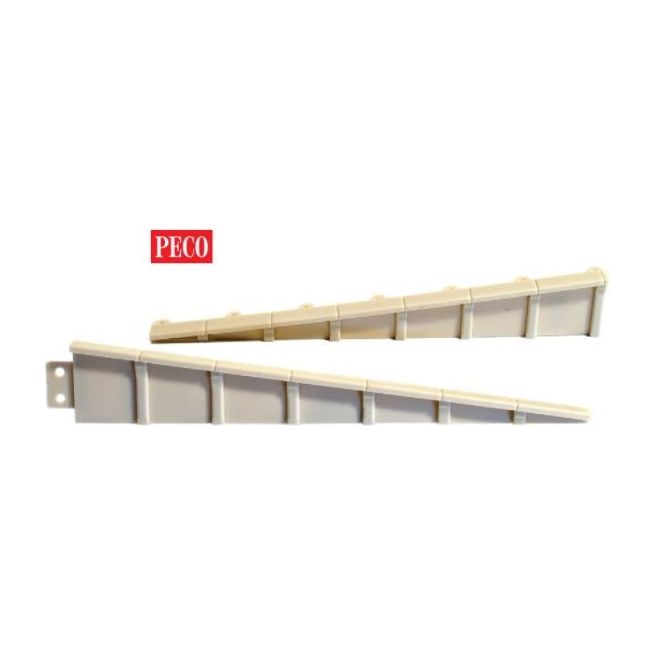 LK-68 Peco OO Scale Concrete Platform Edging Ramp