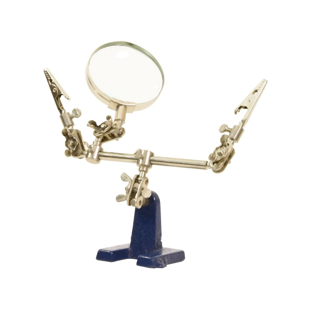 MM001 Model Maker Helping Hands & Magnifier
