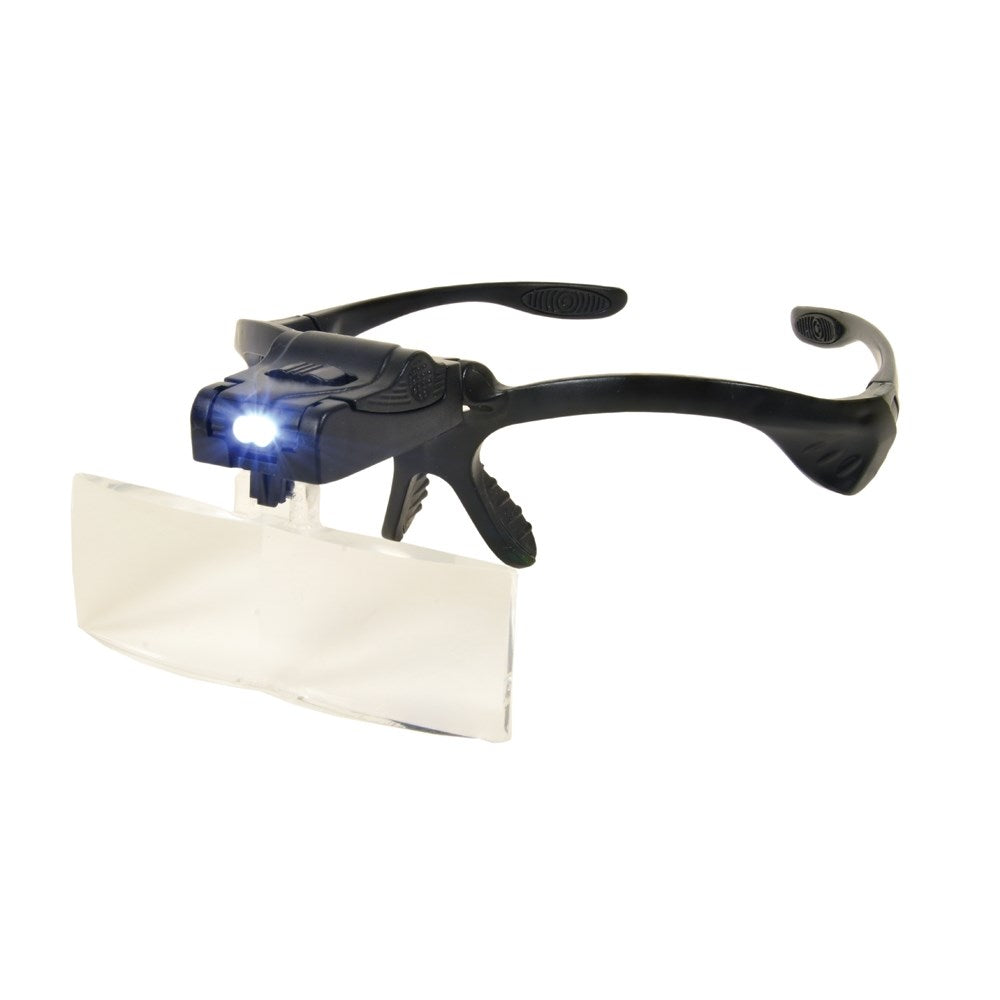 MM013 LED Model Maker Head Magnifier with 5 Lenses