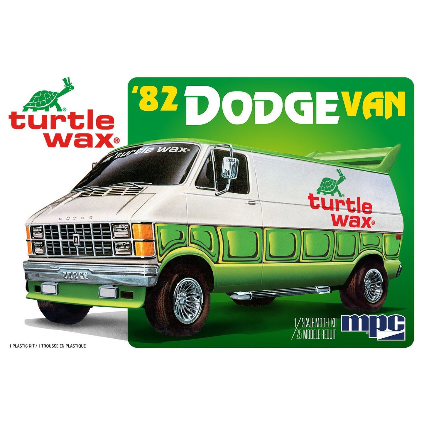 0943 MPC 1/25 '82 Dodge Van Turtle Wax