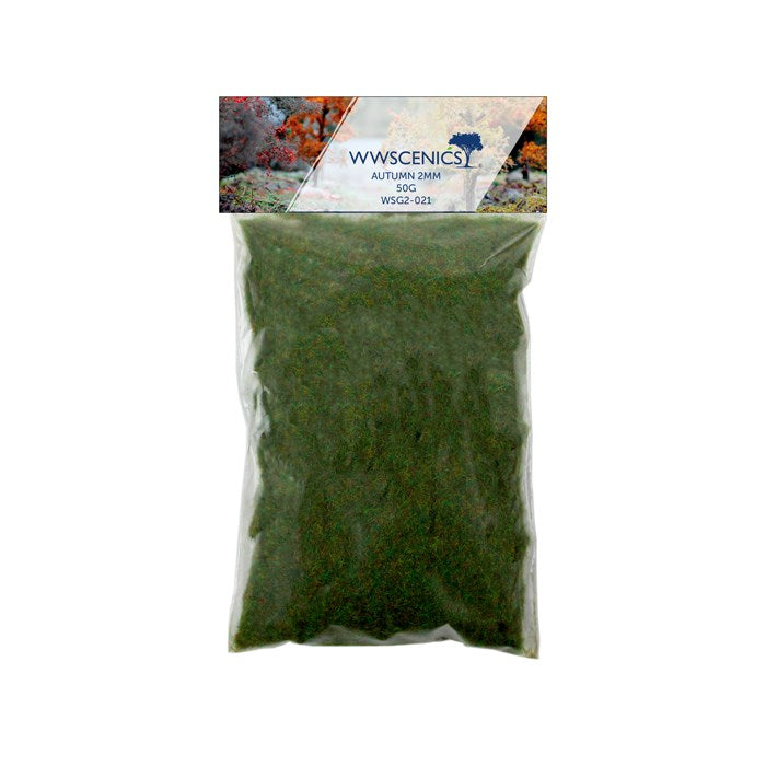 WWS 500ml 2mm Static Grass - 50g Bag