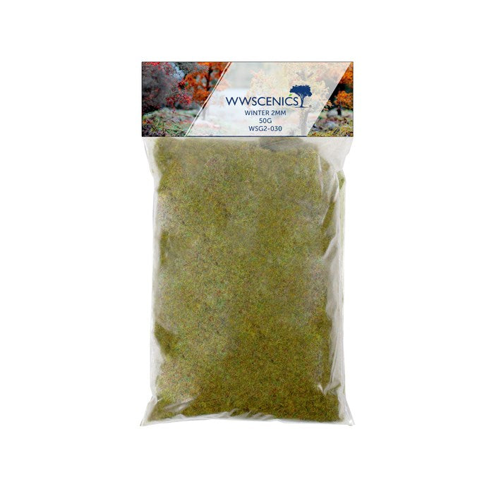 WWS 500ml 2mm Static Grass - 50g Bag