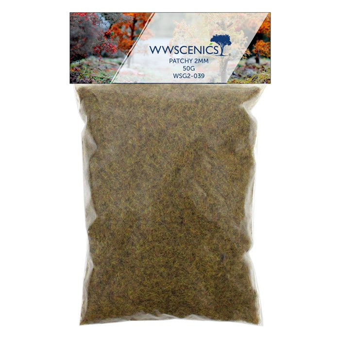 WWS 500ml 2mm Static Grass - 50g Bag