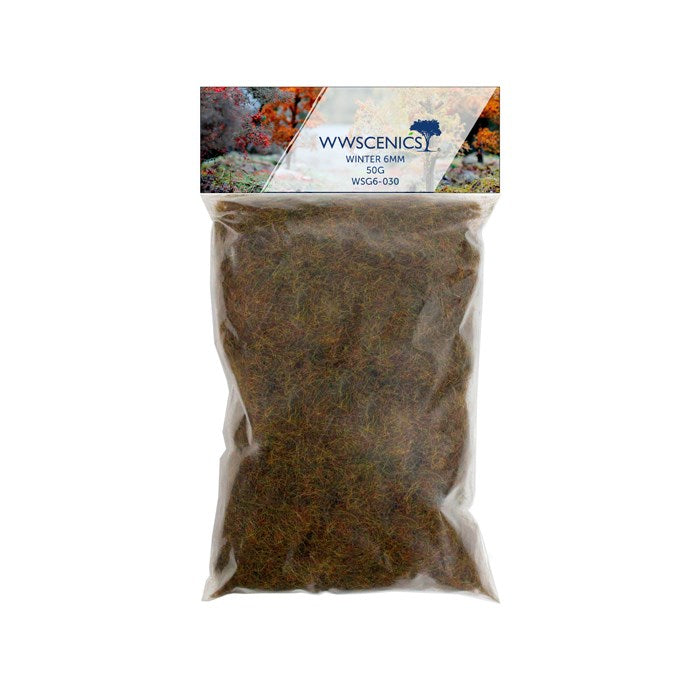 WWS 500ml 6mm Spring Static Grass - 50g Bag