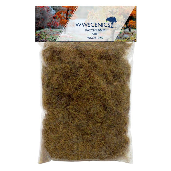 WWS 500ml 6mm Spring Static Grass - 50g Bag