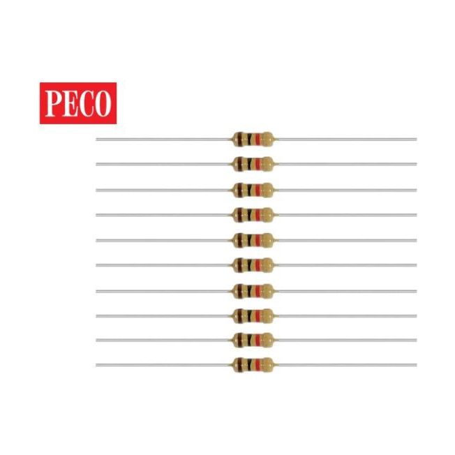 PL-29 Peco Resisters for LED's (pack of 10)
