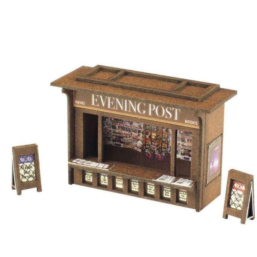 PN817 Metcalfe N Scale Platform Kiosk Mini-Kit