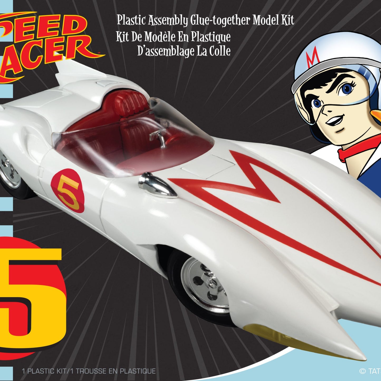 0990 Polar Lights 1/25 Speed Racer Mach V