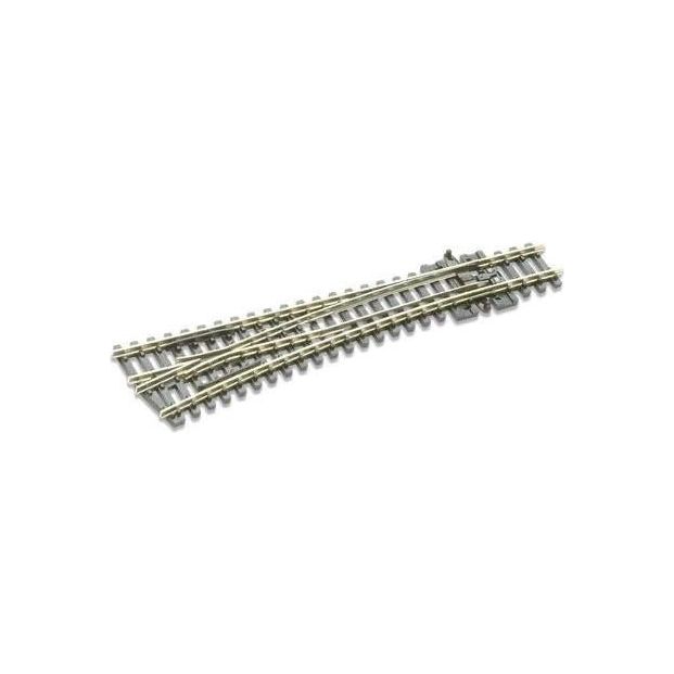 SL-396 Peco N Scale Turnout, Medium Radius, Left Hand (Code80) Insulfrog