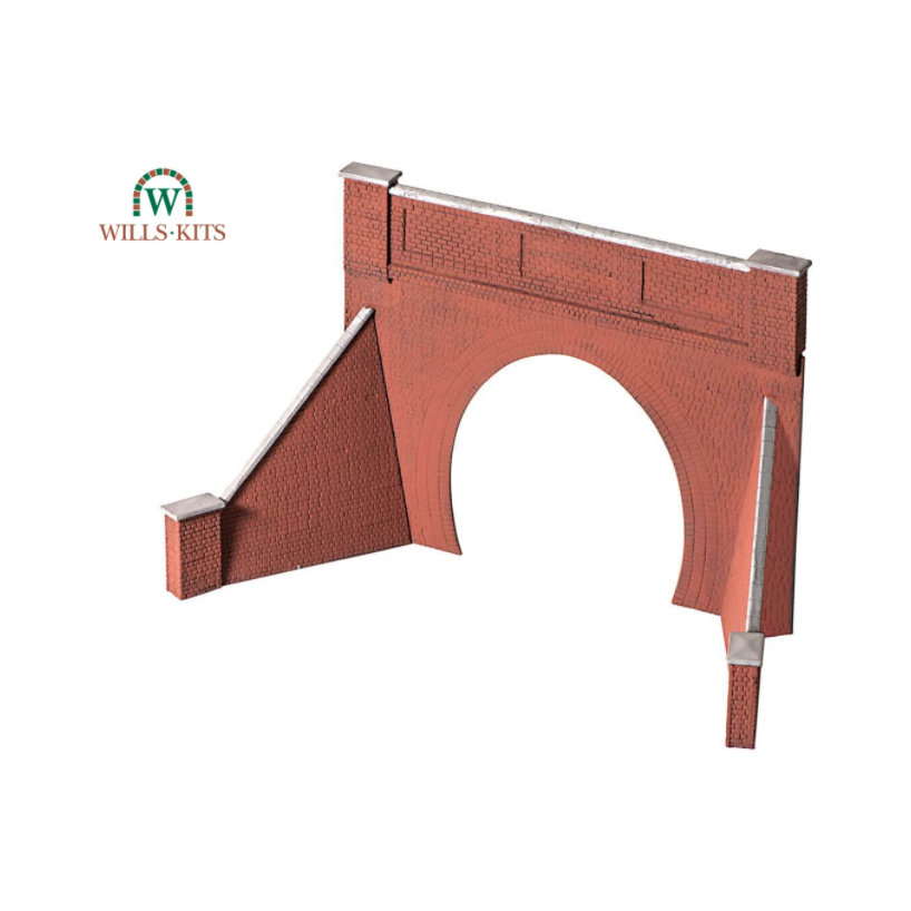 SS59 Wills OO Scale Scenic Series Kit Brick Tunnel Mouth & Wing Walls