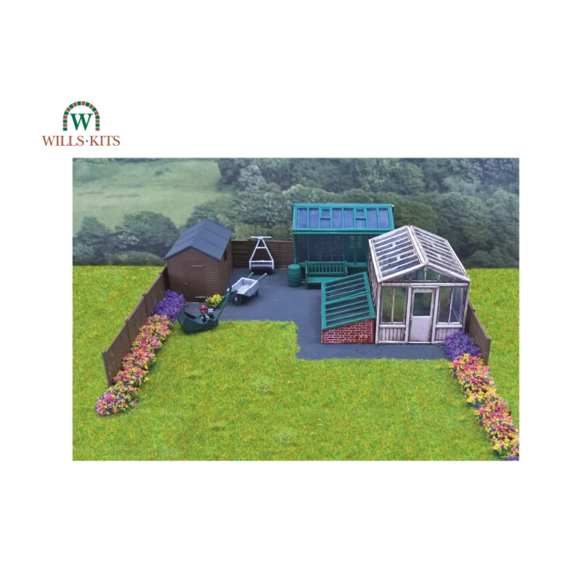 SS92 Wills OO Scale Garden Buildings and Accessories