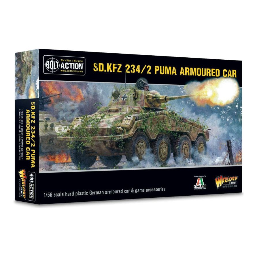402012009 Bolt Action 1/56 Puma Sd.Kfz 234/2 Armoured Car