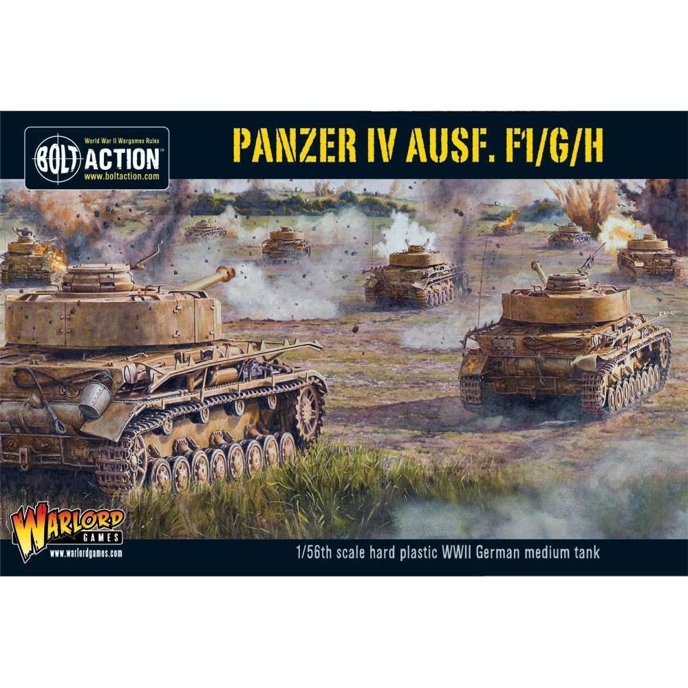 402012010 Bolt Action 1/56 Panzer IV Ausf. F1/G/H Medium Tank (Plastic)