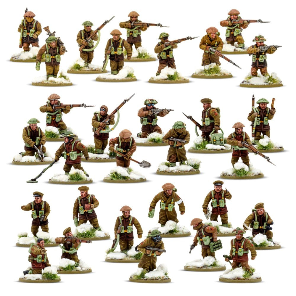 402011027 Bolt Action 3: British & Canadian infantry (winter) platoon