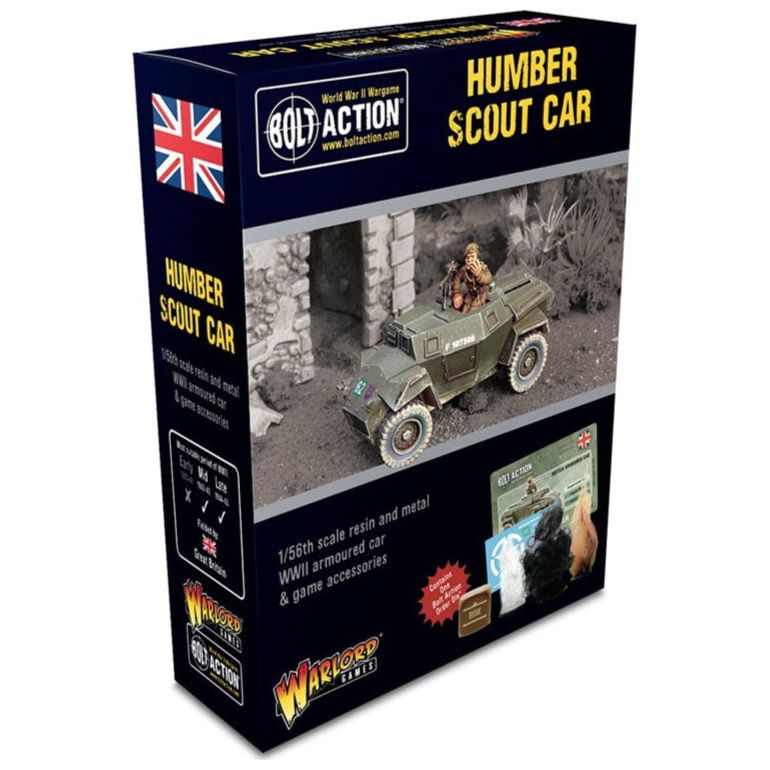 BI-138 Bolt Action 1/56 British Humber Scout Car