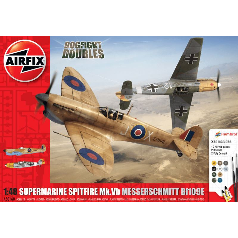 A50160 Airfix 1/48 Dogfight Doubles Gift Set