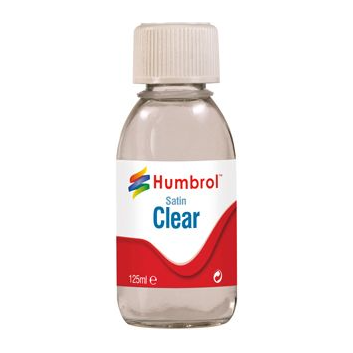 AC7435 Humbrol Clear Satin Varnish 125ml