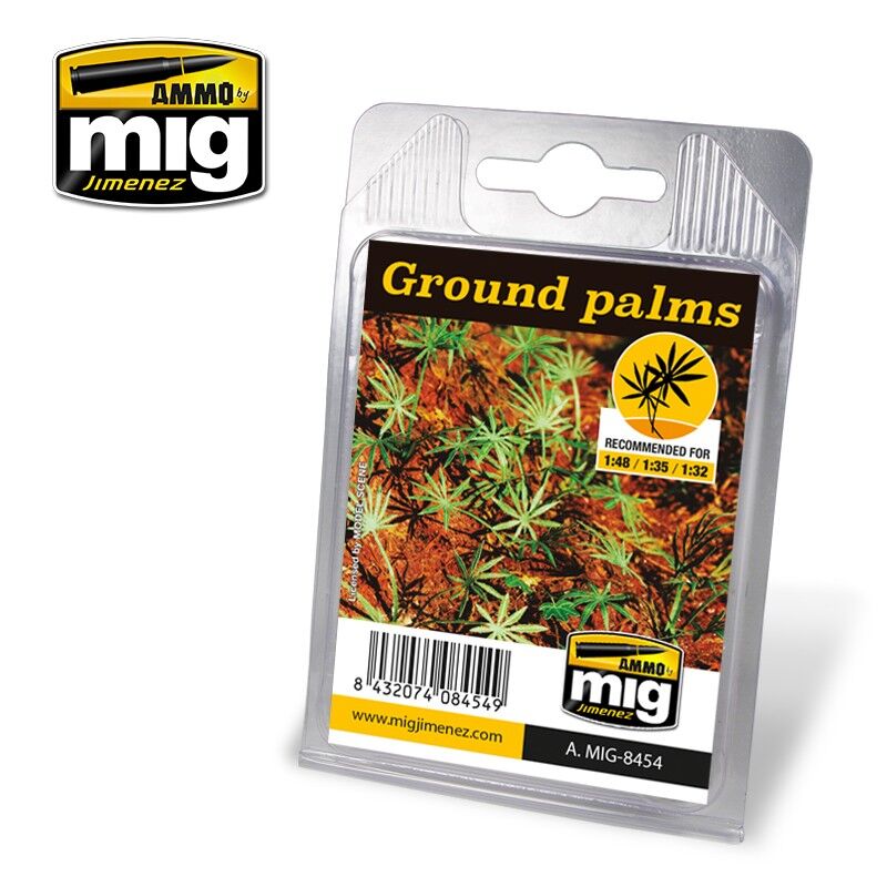 8454 Ammo by MIG Laser Cut Plants Ground Palms