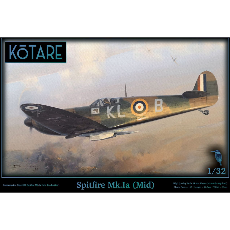 32001 Kotare 1/32 Spitfire Mk.Ia (Mid)