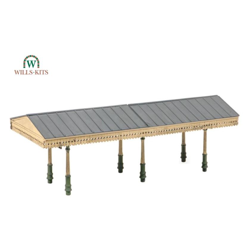 SS54 Wills OO Scale Scenic Series Kit Station Canopy