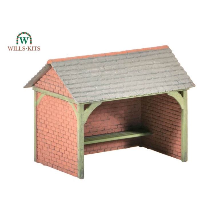 Wills SS75 OO Scenic Series Kit Bus Shelter