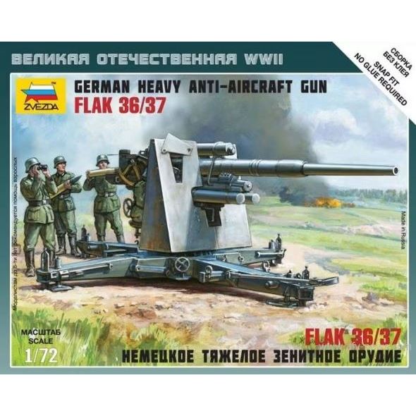 Z6158 Zvezda 1/72 Germ. 88Mm Flak