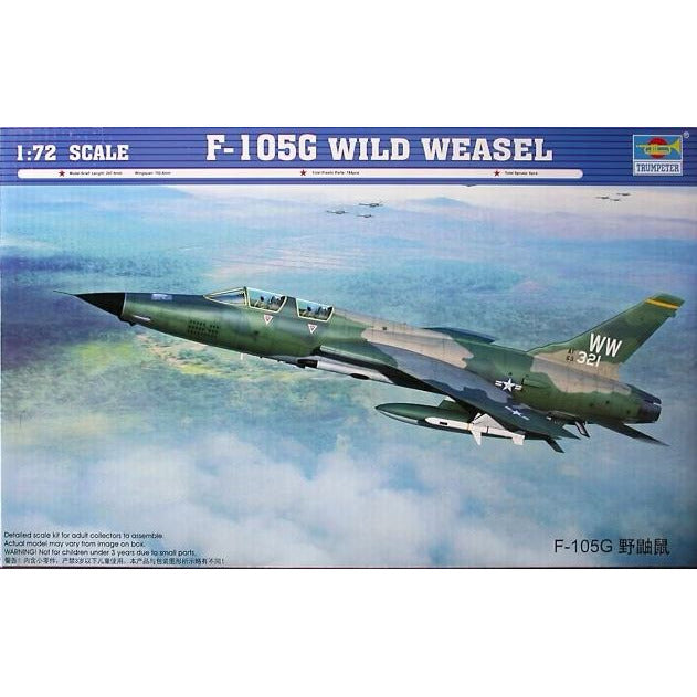 01618 Trumpeter 1/72 F-105G Thundercheif