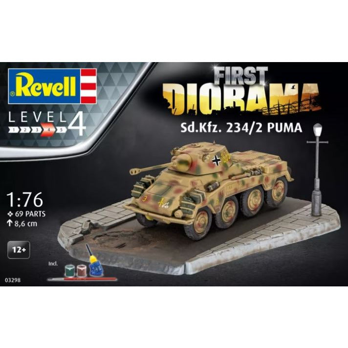 03298 Revell 1/72 First Diorama Set - Sdkfz Puma