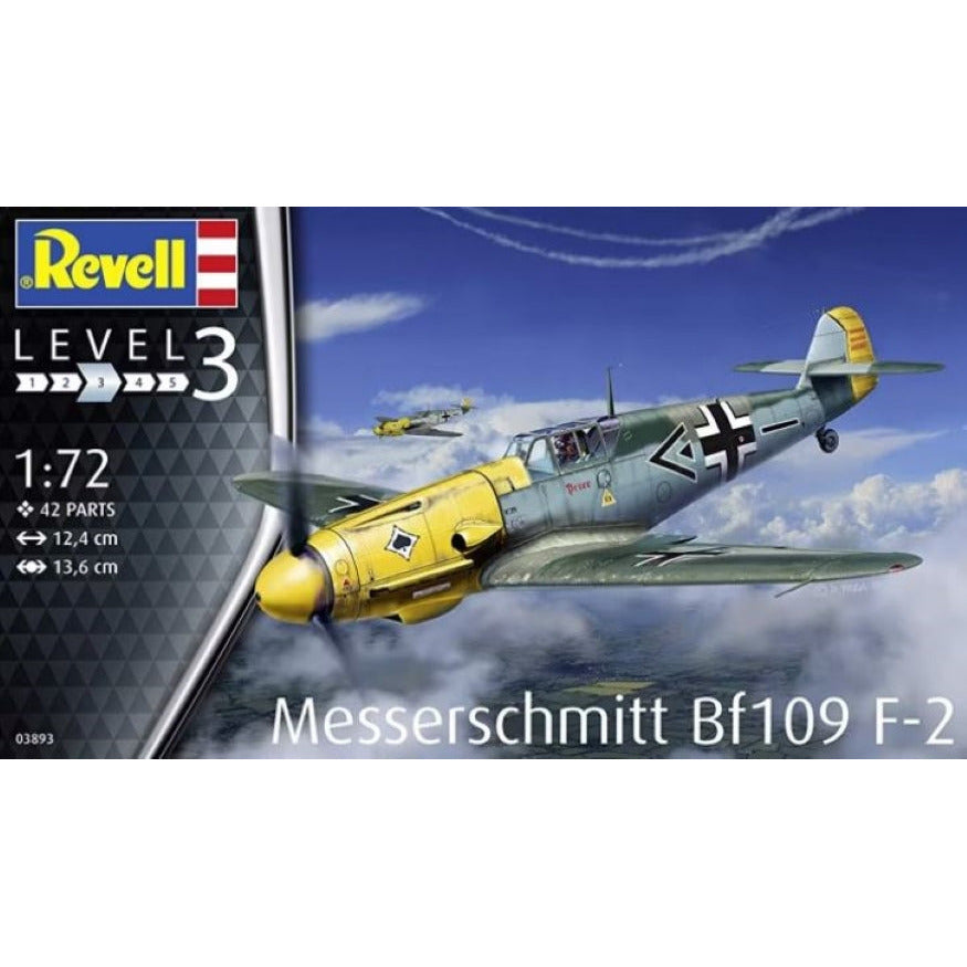 3893 Revell 1/72 Messerschmitt Bf-109 F2