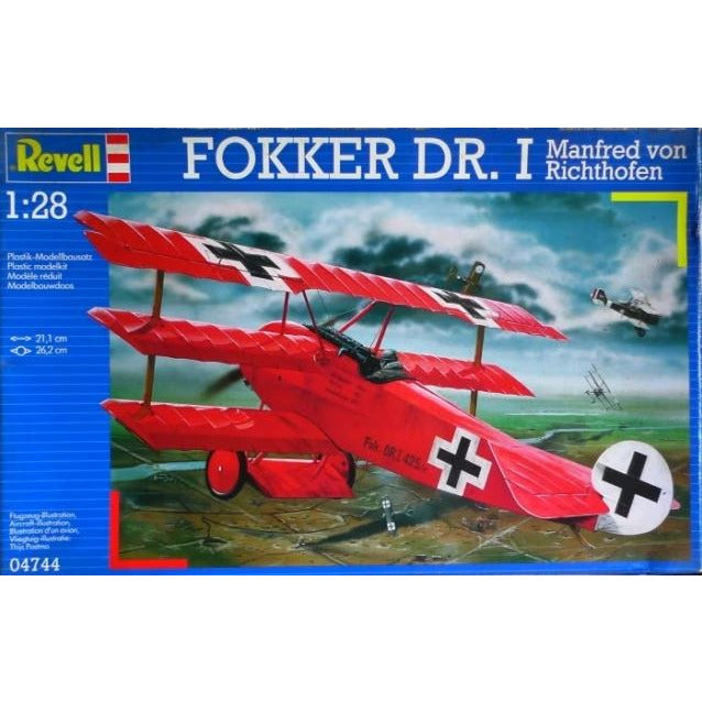 04744 Revell 1/28 Fokker Dr.I Manfred von Richthofen