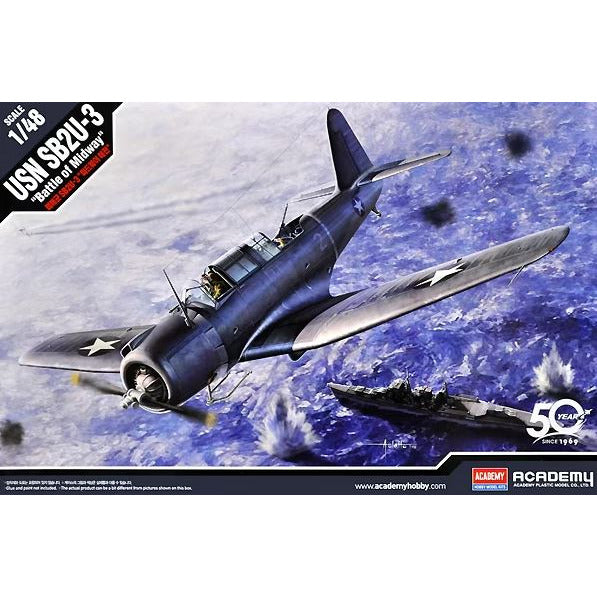 12324 Academy 1/48 SB2U-3 "Battle Of Midway"