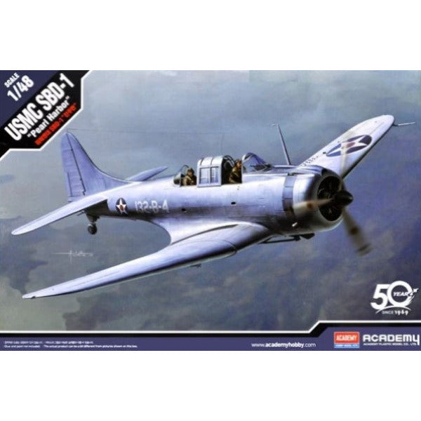 12331 Academy 1/48 USMS SBD-1 Pearl Harbor