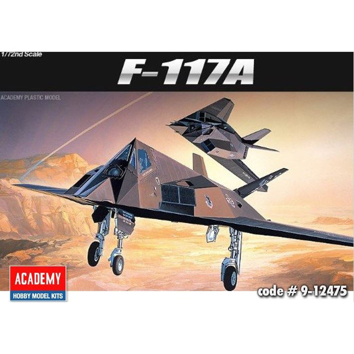 12475 Academy 1/72 F-117A Stealth