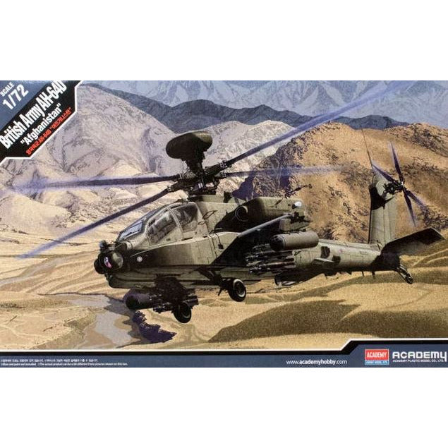 12537 Academy 1/72 Ah-64D British Army Afghanistan
