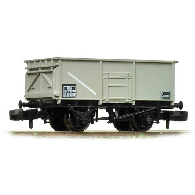 377-251C Graham Farish N Scale 16 Ton Steel Mineral Wagon - BR Light Grey