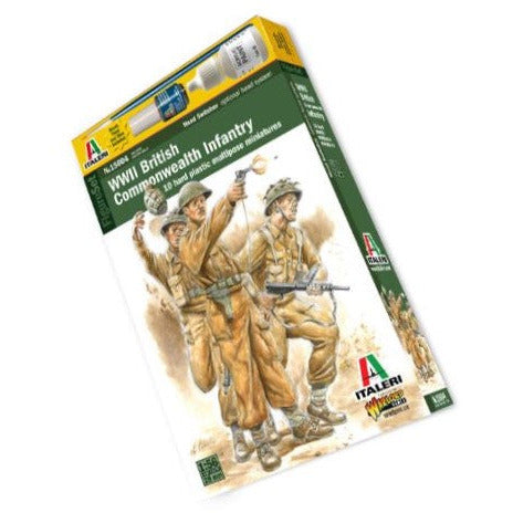 15604 Italeri 1/56 Warlord Games WWII British Infantry