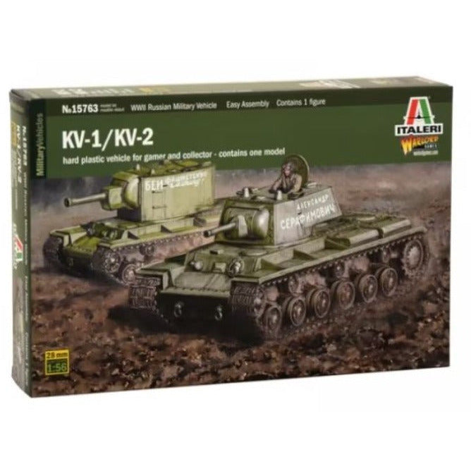 15763 Italeri 1/56 Warlord Games KV1/KV2