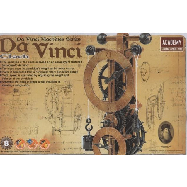 18150 Academy Educational - Davinci Clock