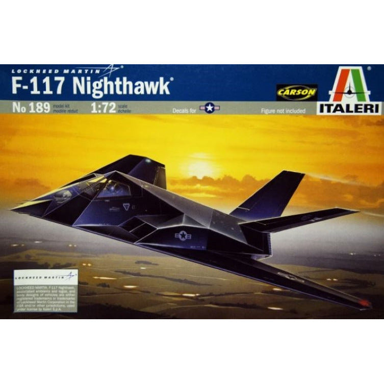 189 Italeri 1/72 F117A Stealth