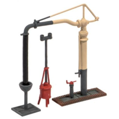 212 Ratio N Scale Water Crane & Fire Devil