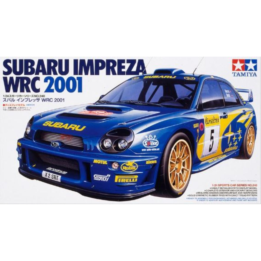 24240 Tamiya 1/24 Imprezza WRC 2001