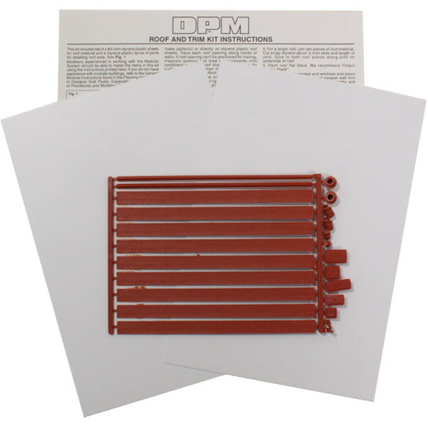 DPM301-90 Ho Scale Roof And Trim Kit