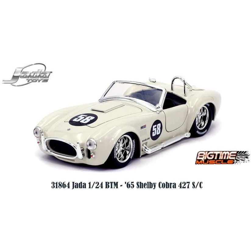 31864 Jada 1/24 BTM - '65 Shelby Cobra 427 S/C